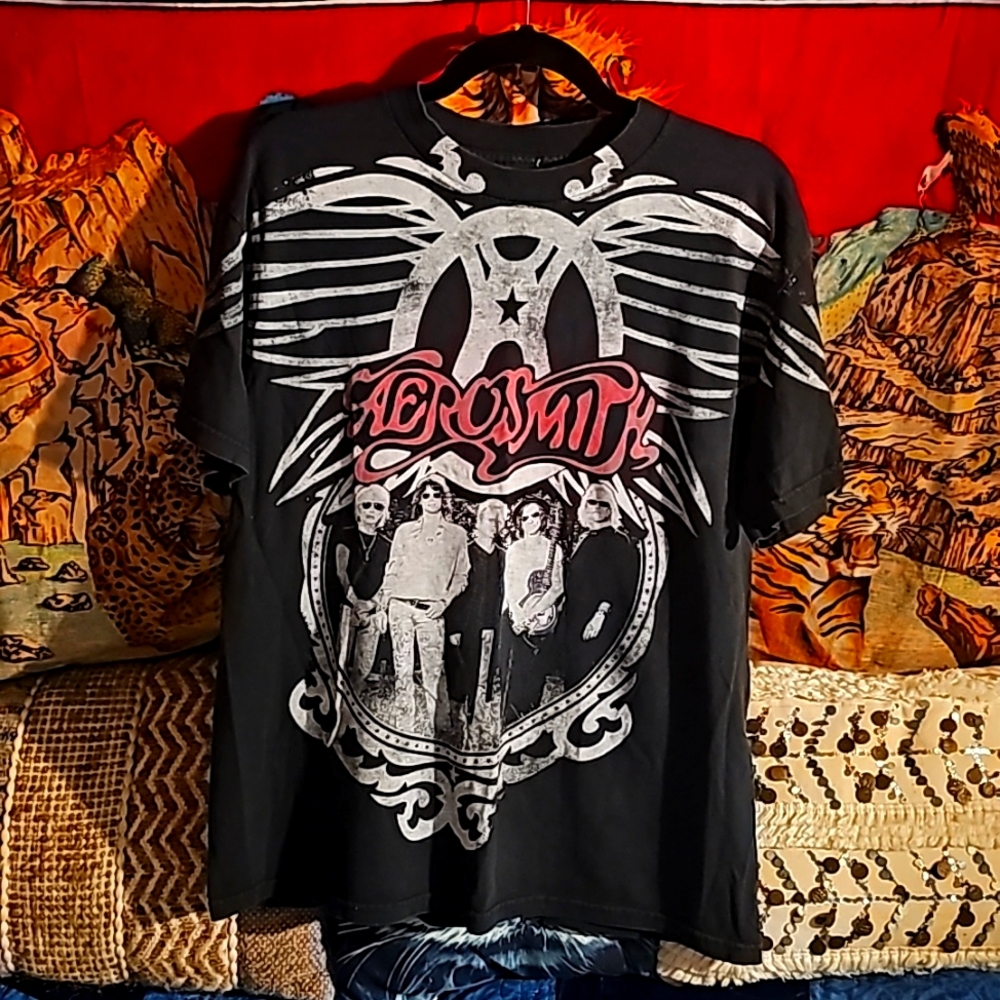 Vintage Aerosmith Concert T Shirt 2009